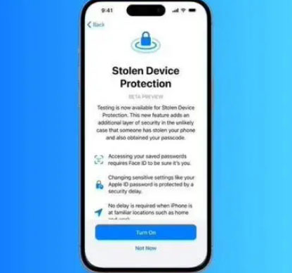 镇原苹果授权维修店分享被盗设备保护功能开启方法 