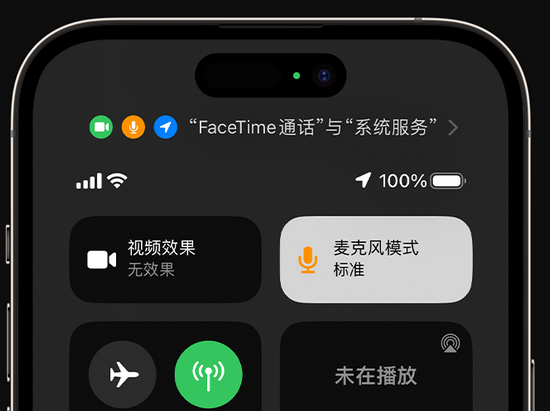 镇原苹果授权维修网点分享iPhone在通话时让你的声音更清晰 