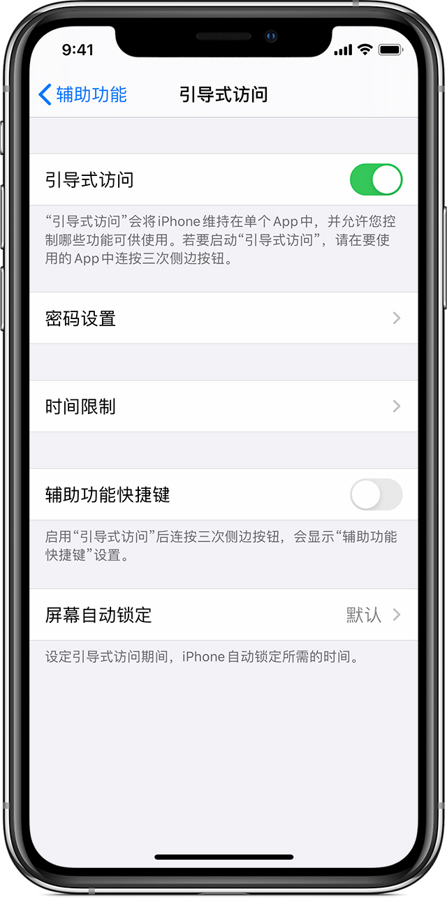 镇原苹果手机维修分享如何在 iPhone 上退出引导式访问 