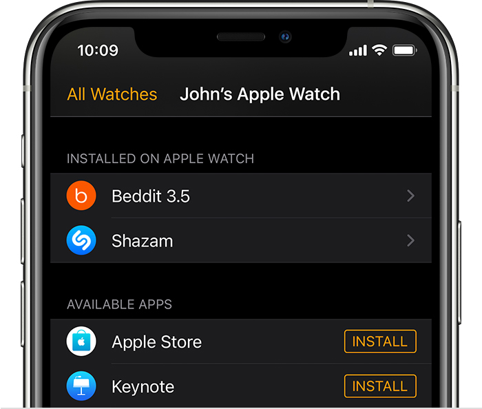 镇原苹果手机维修分享如何在 Apple Watch 上下载应用 