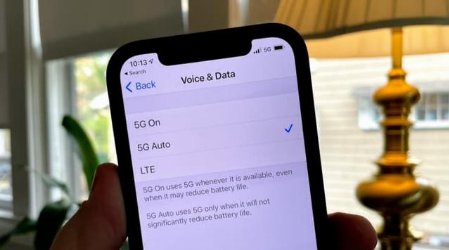 镇原苹果手机维修分享iPhone 12如何打开或关闭5G网络 